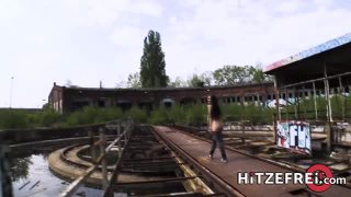 Lullu Gun – Fuck Date For Lullu Gun In Abandoned Railway Area! [1080P]